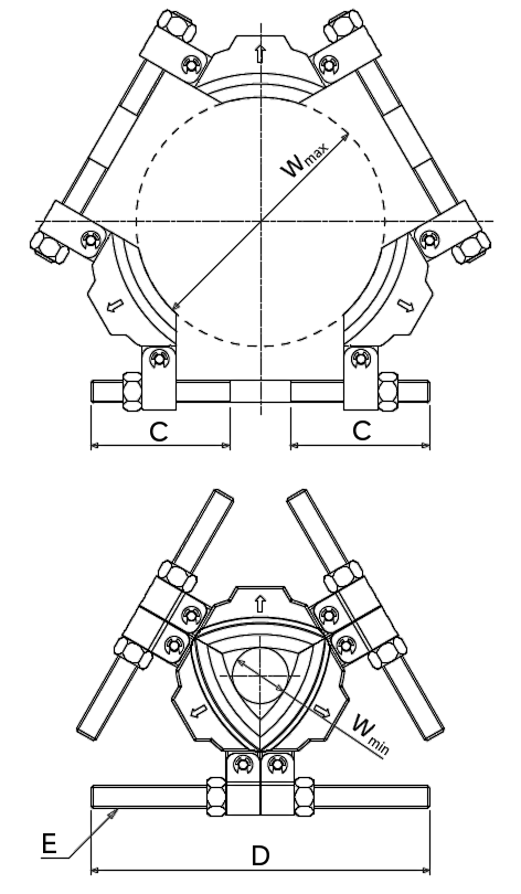 Imagen 2 de TRI-SECTION-PLATE-340