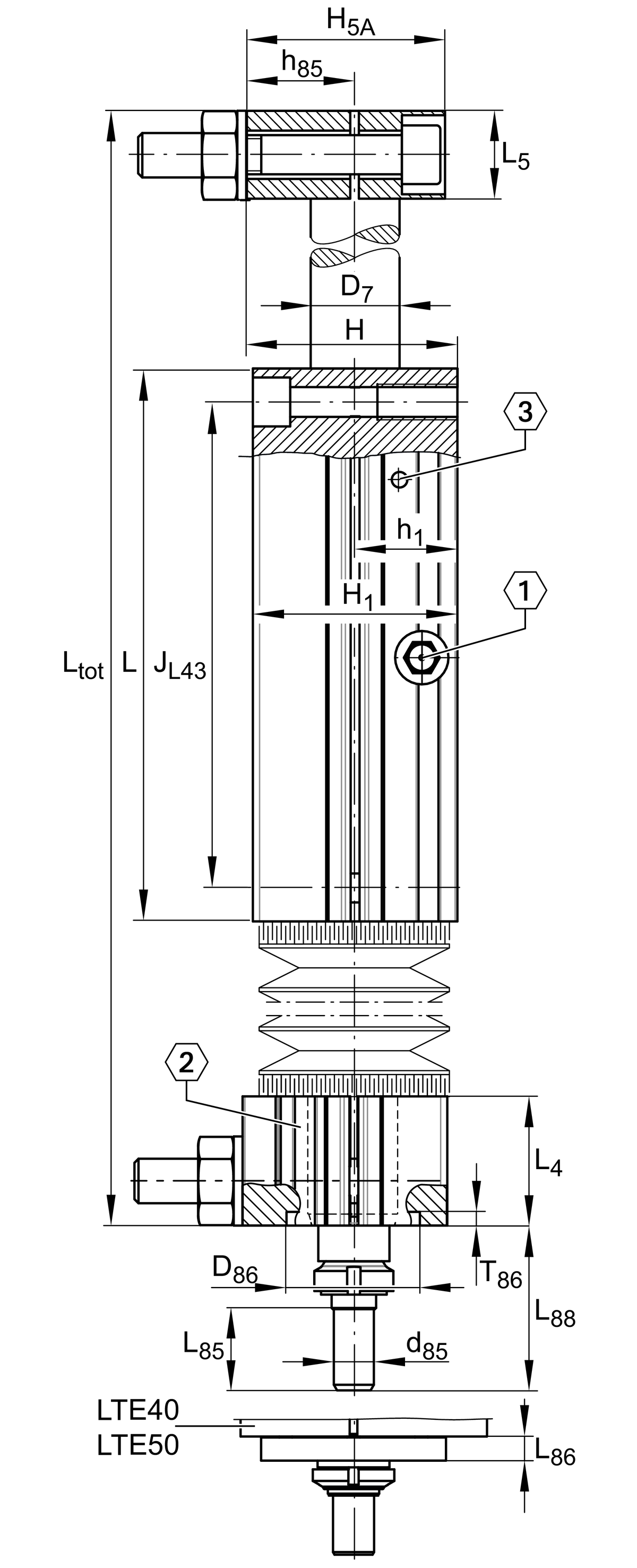 Imagen 4 de LTE50-280-A-TR32x6-M-0