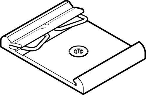 Imagen 1 de Accesorio para montaje en perfil DIN - CAFM-F1-H