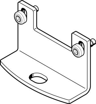 Imagen 1 de Escuadra de fijación - CPX-M-BG-RW-2X