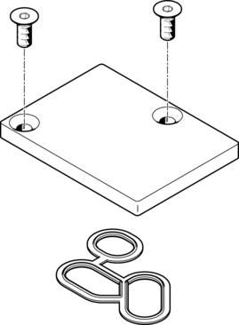 Imagen 1 de Placa ciega - VABB-P1