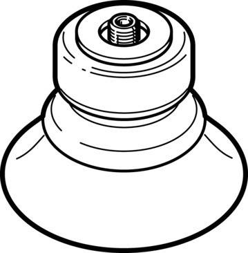 Imagen 1 de Ventosa - ESS-50-BU