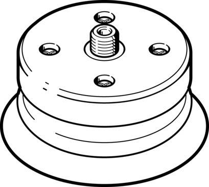 Imagen 1 de Ventosa - ESS-80-BN
