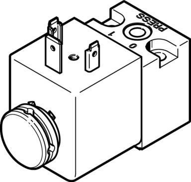 Imagen 1 de Válvula servopilotada - MDH-3/2-24DC