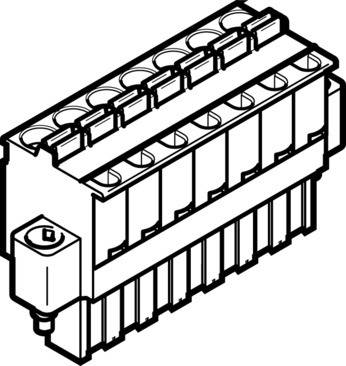 Imagen 1 de Regleta de bornes - NECU-L3G7-C1