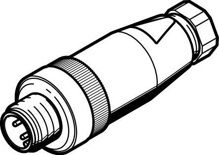 Imagen 1 de Conector - NECU-S-M12G4-P1-IS