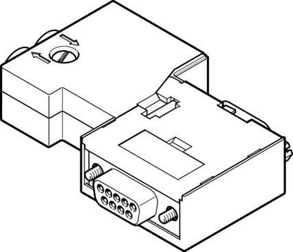 Imagen 1 de Conector - NECU-S1W9-C2-ACO