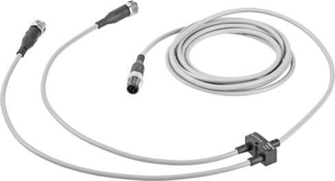 Imagen 1 de Distribuidor - NEDY-L2R1-V1-M12G5-U-0.3L-M12G4-5R