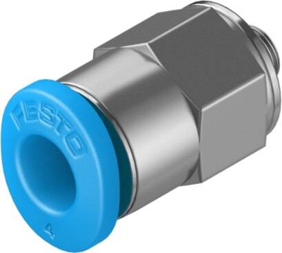 Imagen 1 de Racor rápido roscado - QSM-M3-4-100