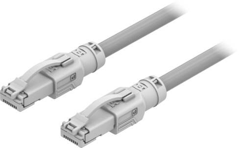 Imagen 1 de Cable de conexión - NEBC-R3G8-KS-0.2-N-S-R3G8-ET