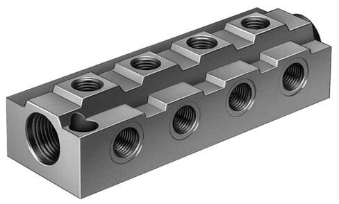 Imagen 1 de Bloque distribuidor - FR-8-1/4