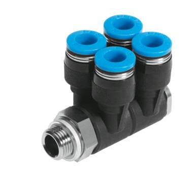 Imagen 1 de Distribuidor múltiple - QSLV4-G1/8-4