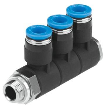 Imagen 1 de Distribuidor múltiple - QSLV3-G1/4-6