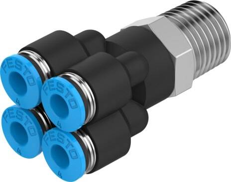 Imagen 1 de Distribuidor múltiple - QSQ-1/4-6