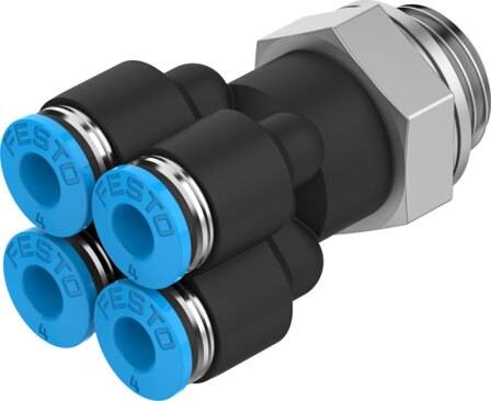 Imagen 1 de Distribuidor múltiple - QSQ-G1/4-4