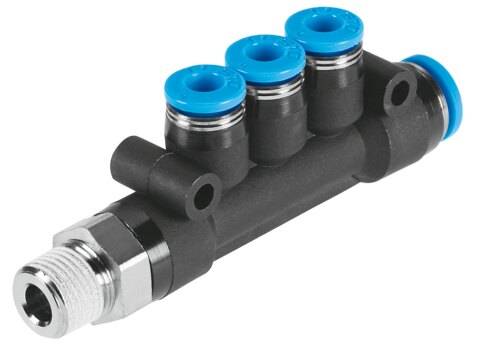 Imagen 1 de Distribuidor múltiple - QST3-3/8-10-8
