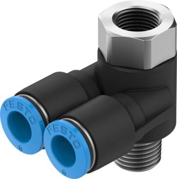 Imagen 1 de Distribuidor múltiple - QSYTF-1/8-6-B