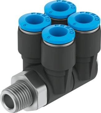 Imagen 1 de Distribuidor múltiple - QSLV4-1/8-8