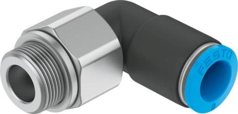 Imagen 1 de Racor rápido roscado en L orientable - QSRL-G3/8-12