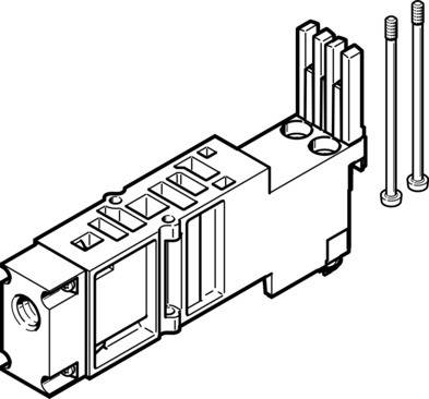 Imagen 1 de Placa de alimentación vertical - VMPA2-VSP-0