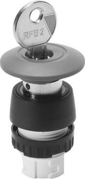 Imagen 1 de Pulsador con enclavamiento - PRS-22-RT-B
