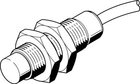 Imagen 1 de Sensor de proximidad - SIEF-M18NB-PS-K-L
