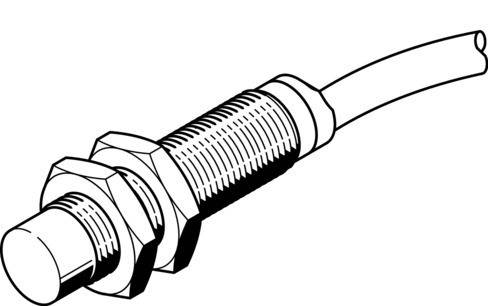 Imagen 1 de Sensor de proximidad - SIEF-M12NB-PS-K-L