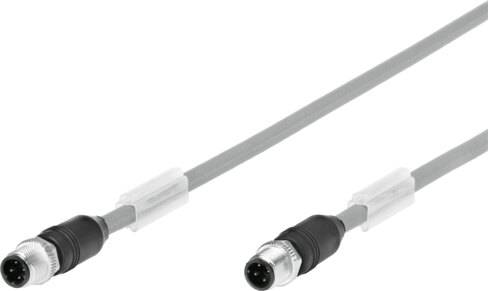 Imagen 1 de Cable de conexión - NEBC-D12G4-ES-5-S-D12G4-ET