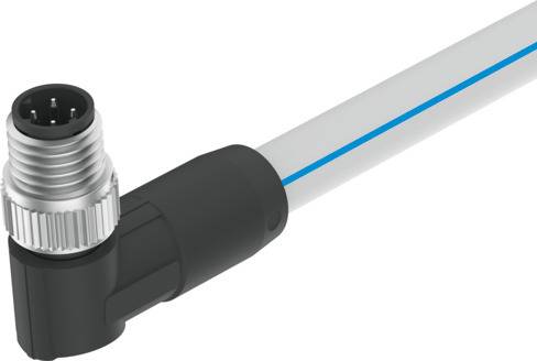 Imagen 1 de Cable de conexión - NEBC-D8W4-ES-10-N-S-D8W4-ET