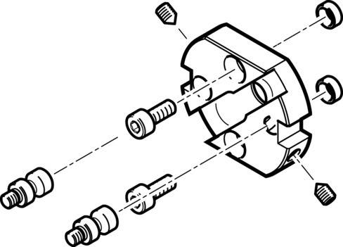 Imagen 1 de Kit adaptador - HAPG-SD2-2