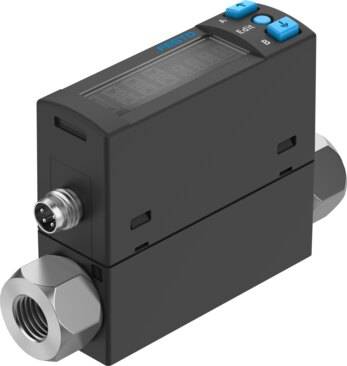 Imagen 1 de Sensor de caudal - SFAH-0.1B-G18FS-PNLK-PNVBA-M8