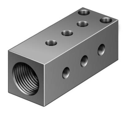 Imagen 1 de Bloque distribuidor - FR-9-M3-B