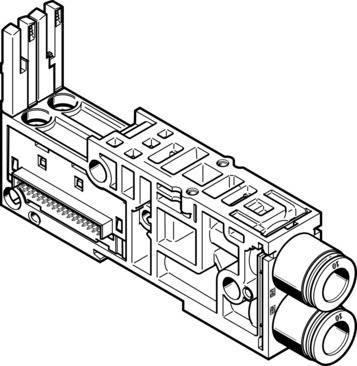 Imagen 1 de Placa base - VMPAL-AP-20-QS3/8"-2-T1