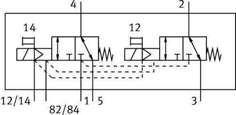 Imagen 2 de Electroválvula - VUVG-B14-T32C-MZT-F-1T1L