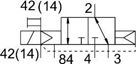 Imagen 2 de Electroválvula - VUVG-B14Z-M32C-AZT-F-1T1L