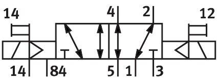 Imagen 2 de Electroválvula - VUVG-B14-B52-ZT-F-1T1L