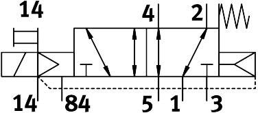 Imagen 2 de Electroválvula - VUVG-B10-M52-RZT-F-1T1L