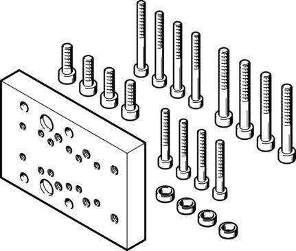 Imagen 1 de Kit adaptador - DHAA-D-L-25-G7-12