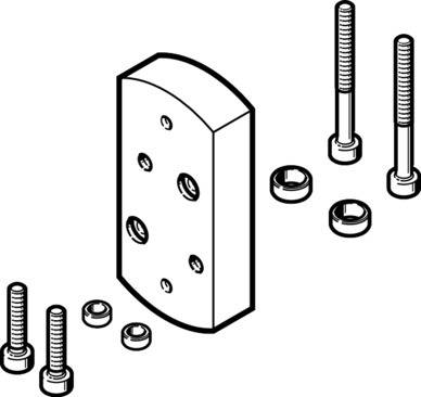 Imagen 1 de Kit adaptador - DHAA-D-H4/H5-16/25-Q11-12