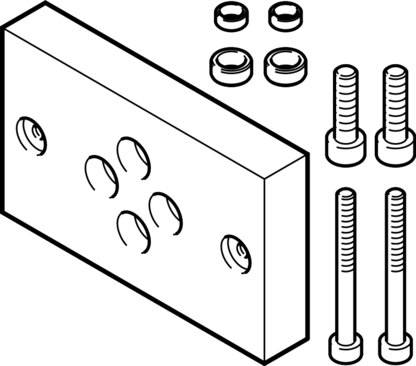 Imagen 1 de Kit adaptador - DHAA-D-E8-75-Q11-20-E