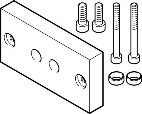 Imagen 1 de Kit adaptador - DHAA-D-G6-25-Q11-25