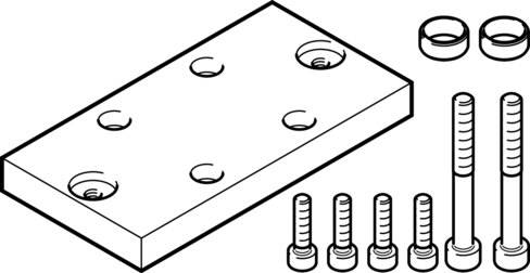 Imagen 1 de Kit adaptador - DHAA-D-E2-40-Q11-32-E
