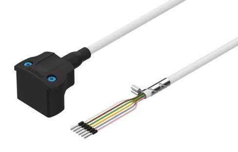 Imagen 1 de Cable del motor - NEBM-S1W9-E-1.5-Q5-LE6