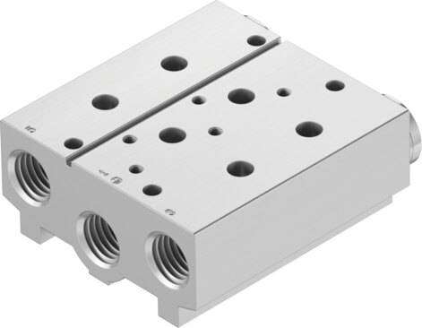 Imagen 1 de Bloque de conexión - VABM-B10-30S-G12-2