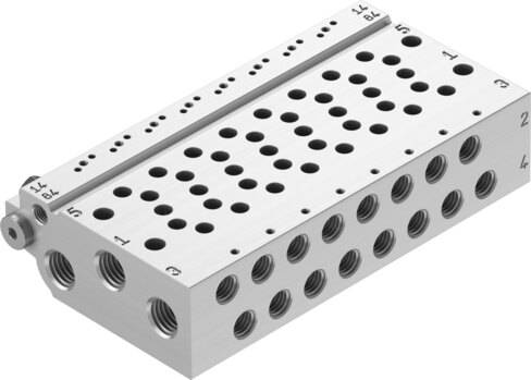 Imagen 1 de Perfil distribuidor - VABM-L1-10HW-G18-8