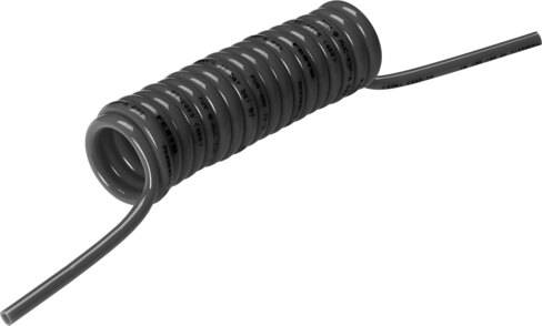 Imagen 1 de Tubo de plástico espiral - PUN-6X1-S-2-SW