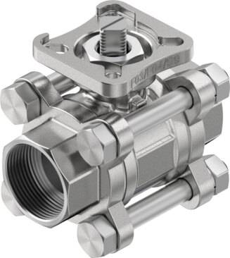 Imagen 1 de Válvula de bola - VZBE-3/4-WA-63-T-2-F0304-V15V15