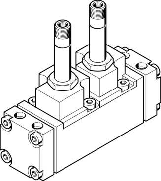 Imagen 1 de Electroválvula - CJM-5/2-1/2-FH