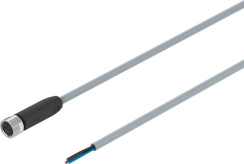 Imagen 1 de Cable de conexión - NEBA-M8G3-U-2.5-N-LE3
