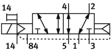 Imagen 2 de Electroválvula - VUVG-B14-M52-AZT-F-1T1L